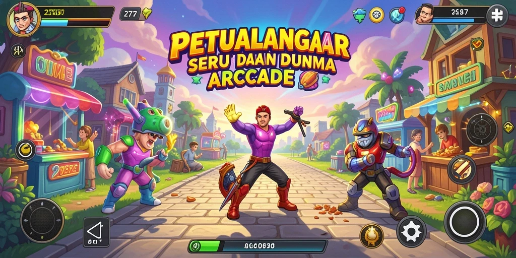 Screenshot gameplay menampilkan aksi seru dalam 2757.