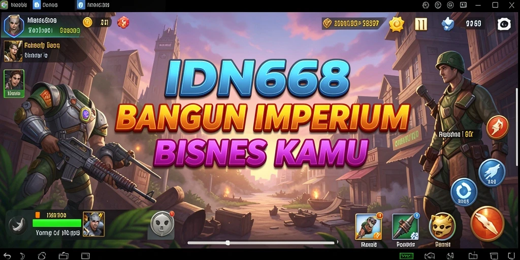 Screenshot IDN668 menunjukkan antusiasme dalam membangun bisnis Tycoon.