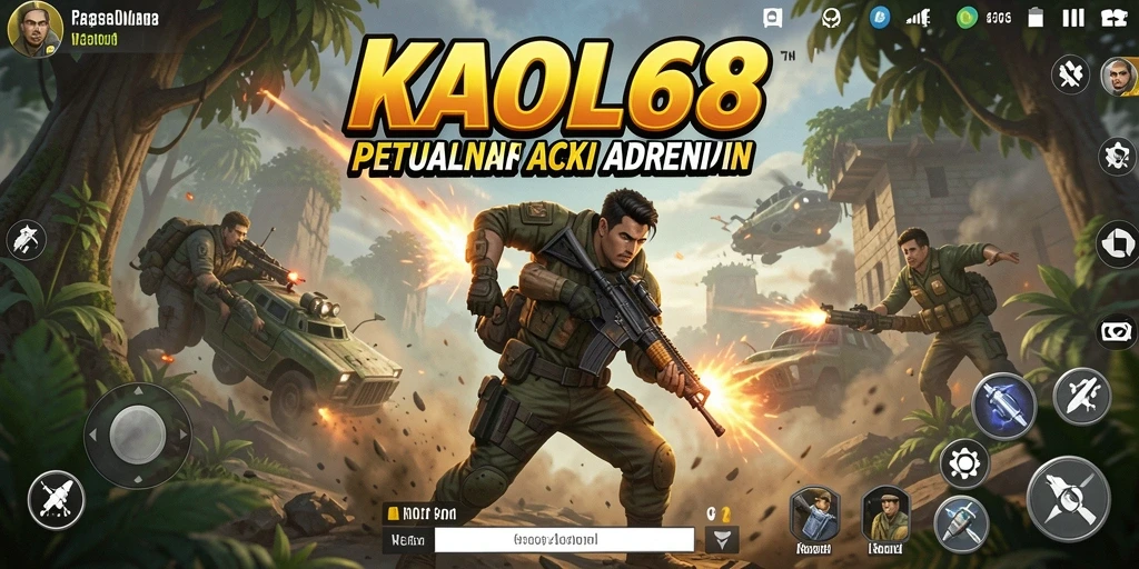 Tampilan gameplay seru dan menegangkan dari KAOL68.