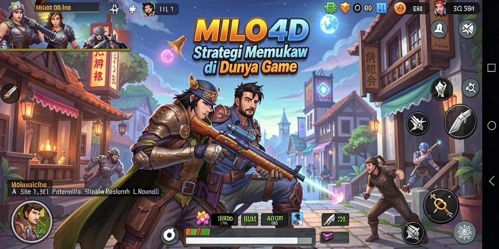Tangkapan layar utama MILO4D menunjukkan pertempuran strategi yang mendebarkan.