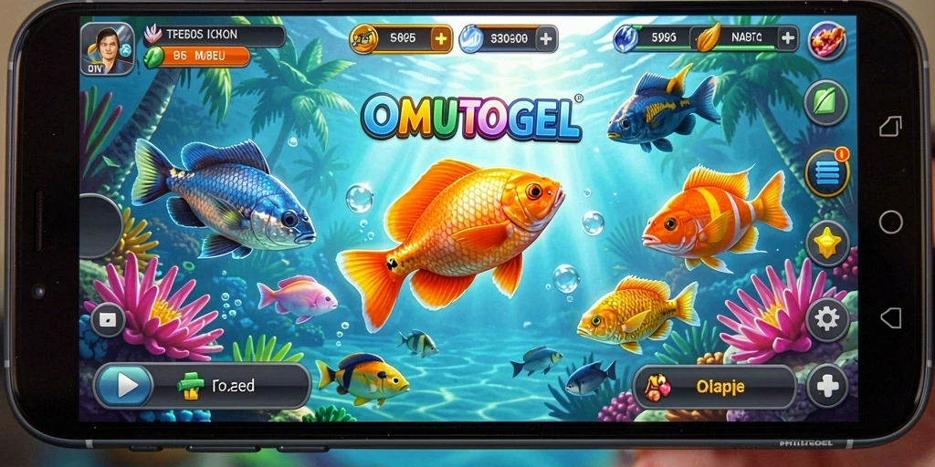 Screenshot gameplay Tembak Ikan yang memukau dari OMUTOGEL.