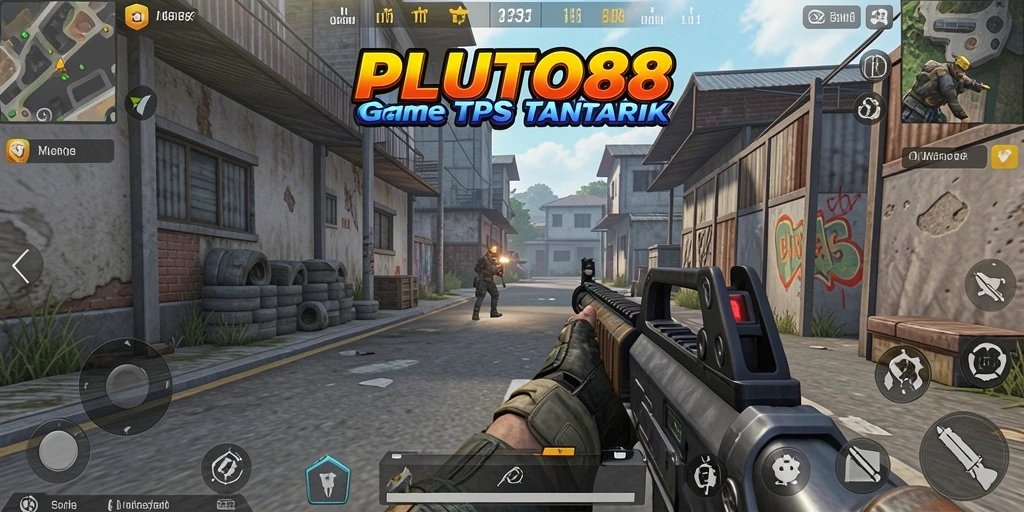 Gameplay seru di PLUTO88 dengan aksi tembak-menembak mendebarkan.