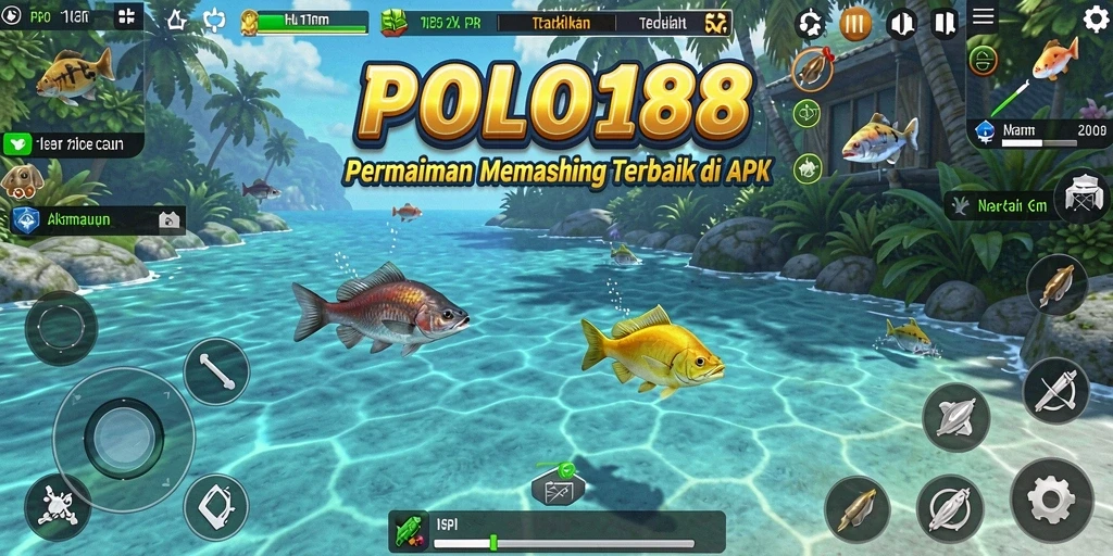 Screenshot gameplay POLO188 menampilkan pengalaman memancing yang mendebarkan.