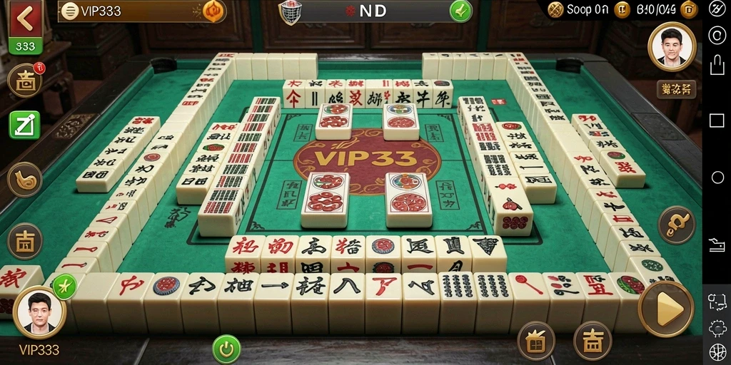Tampilan gameplay Mahjong yang seru dan menarik di VIP333.